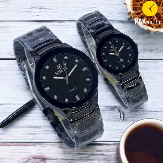 MSETA Luxury Couple Watch Set