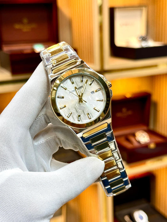 Two-tone gold and silver Patek Philppe