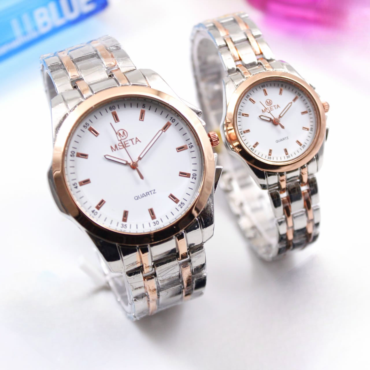 MSETA Classic Couple Watch Set